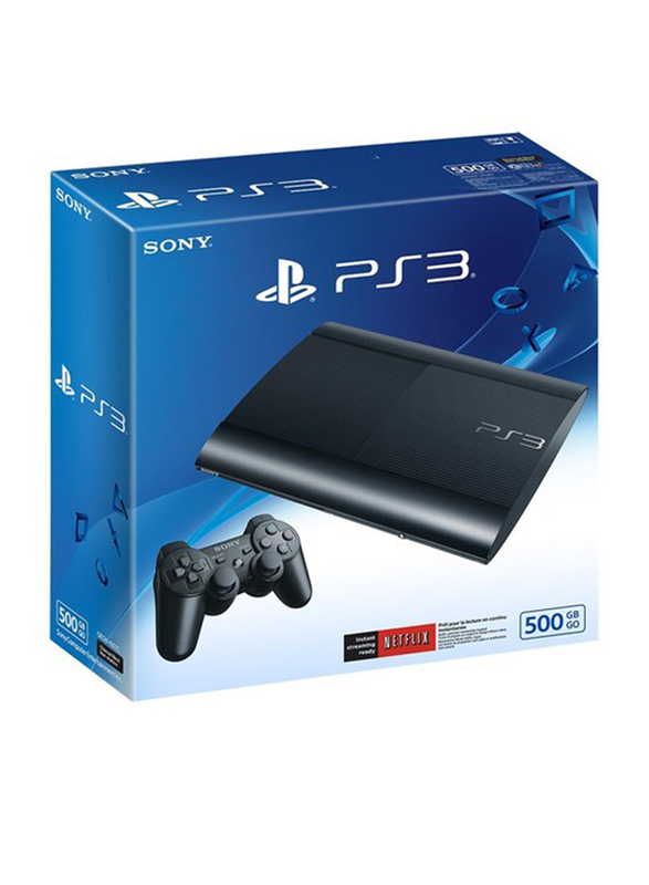 Sony PlayStation 3 System, 500 GB, Black