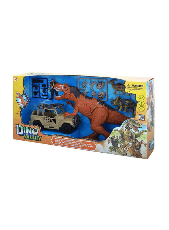 

Dino Valley Mega Siats Recovery Quest Play set, Multicolour, Ages 3+