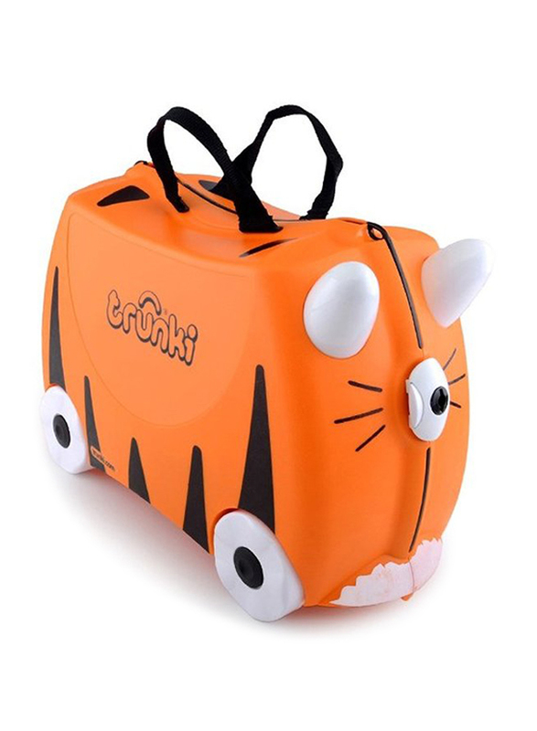 Trunki Tipu Tiger Trolley Bag for Kids, Orange