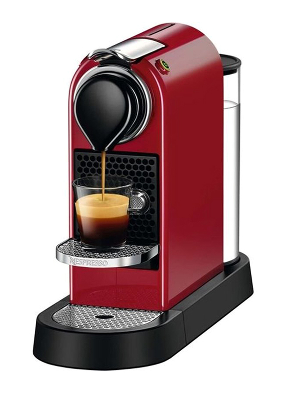 Nespresso Citiz Coffee Machine, 1250W, C112EUCRNE, Red