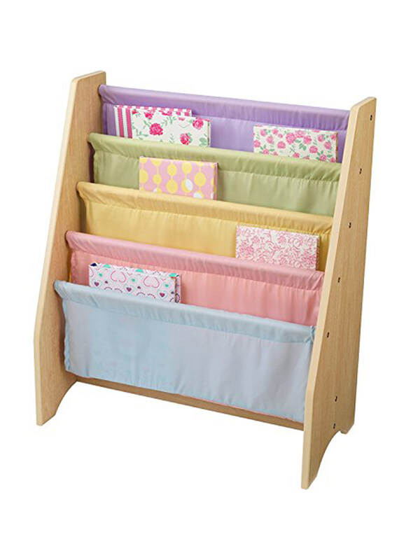 Kidkraft Sling Bookshelf, Pastel Colour