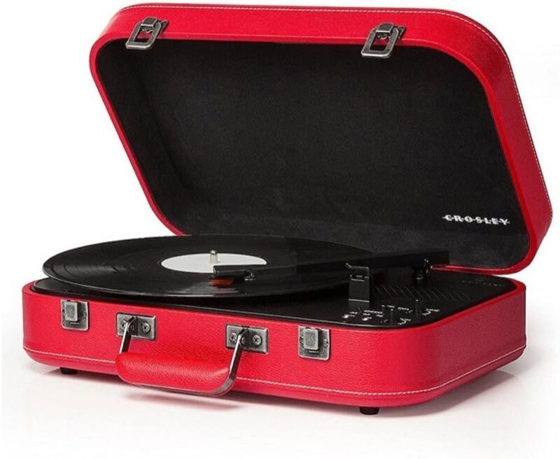 Crosley Coupe Bluetooth Turntable Red CR6026A RED