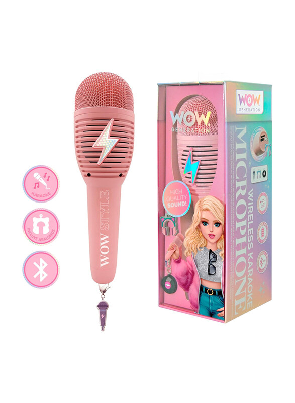 

Wow Generation Microphone Recorder, Pink