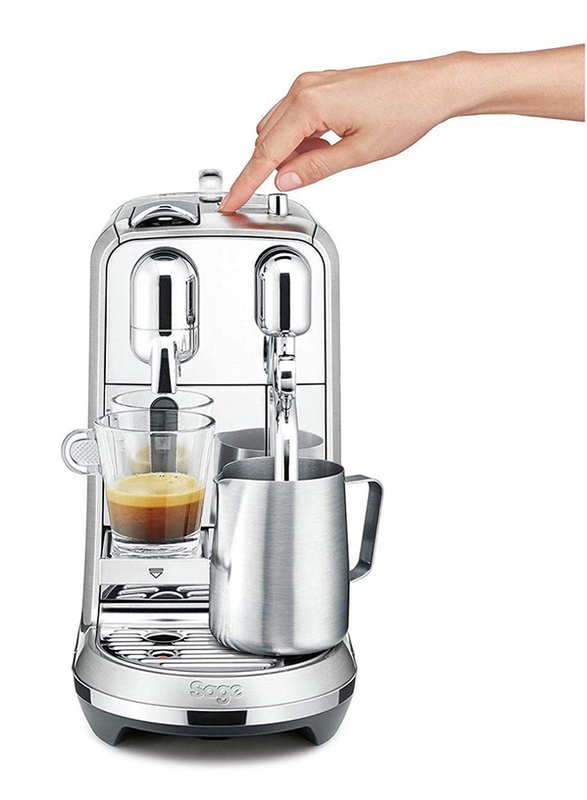 Nespresso 1.5L Creatista Plus Coffee Machine, J520-ME-ME-NE, Silver