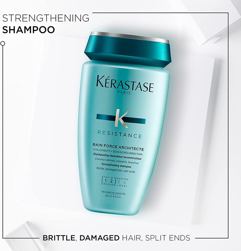 Kerastase Resistance Bain Force Architecte Strengthening Shampoo, 250ml