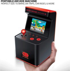 My Arcade Retro Arcade Machine X Playable 5.75-Inch Mini Cabinet with 300 Retro Style Games, Black