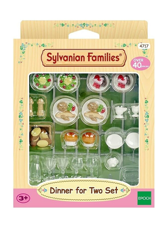 

Sylvanian Family Dinner for Two Set, 40 Pieces, 4717, Ages 3+