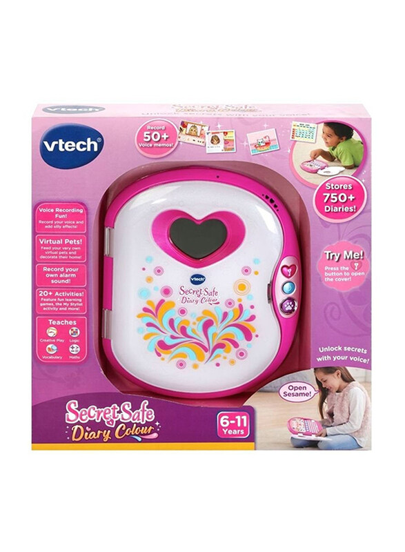 

Vtech Secret Safe Diary Toy, VT80-177903, Ages 6+