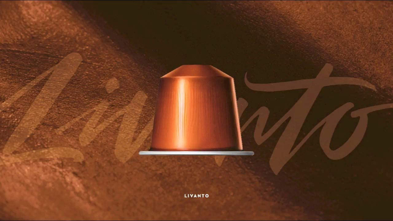 Nespresso Livanto Capsules Coffee, 744300, 10 Capsules