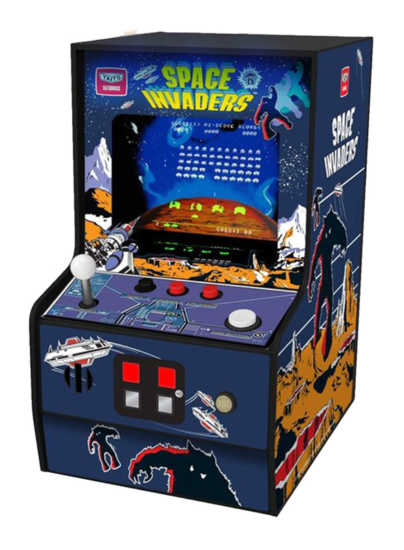 My Arcade Space Invaders Micro Player Mini Arcade Games, Multicoour