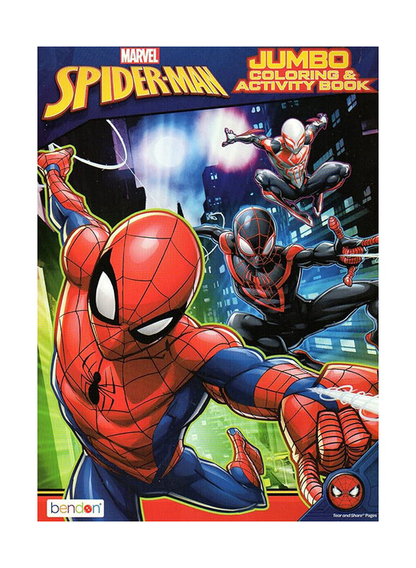 

Spider-Man Jumbo Coloring & Activity Book, Paperback Book, By: Hatim Al Jouhar