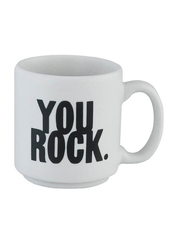 

Quotable I Mug You Rock Mini Mugs, ED209, White