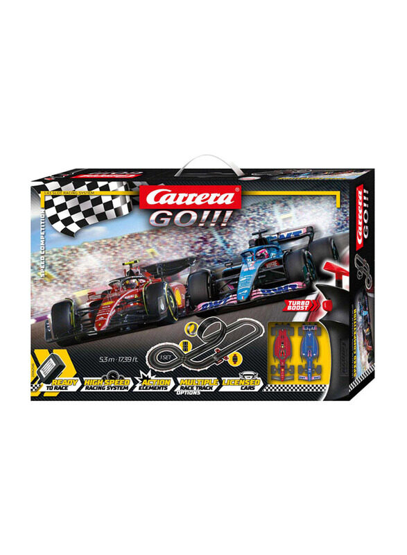 

Carrera Go Race Track Speed Competition Play set, Black, Ages 6+