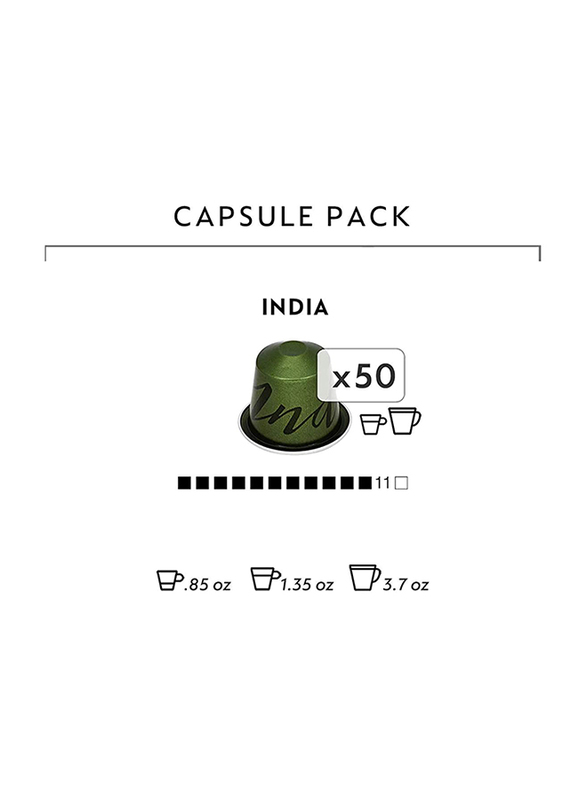 Nespresso Original Line India Capsules, 50 Capsules, 440g