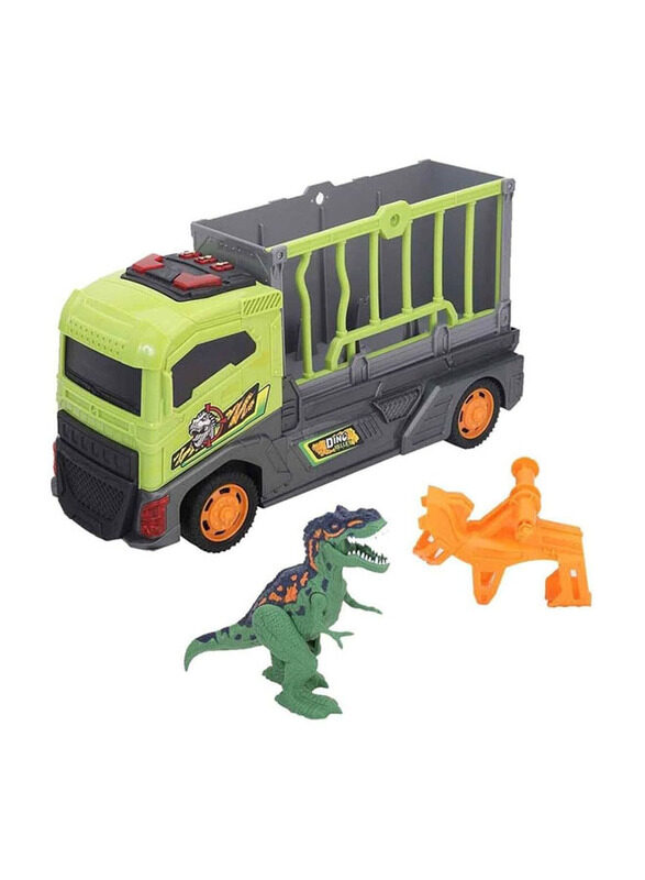 

Dino Valley Transporter Vehicle, Multicolour, Ages 3+