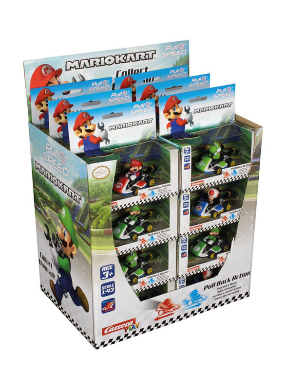 

Carrera Pull N Speed Mario Kart, Ages 3+, Assorted