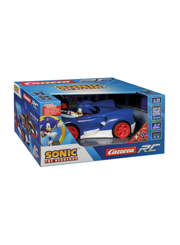 

Carrera RC the Hedgehog Team Racing Team Sonic 1:20 Scale Car, Ages 3+