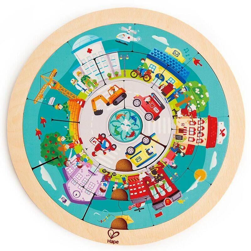 

Hape Jobs Roundabout Puzzle