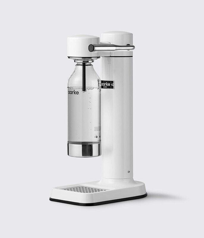 Aarke Carbonator II Premium Carbonator Sparkling Water Maker with Pet Bottld, White