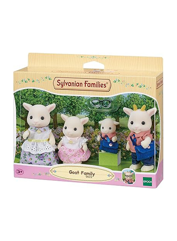 

Sylvanian Families Goat Family, Action Figures Set, 4 Pieces, Ages 3+