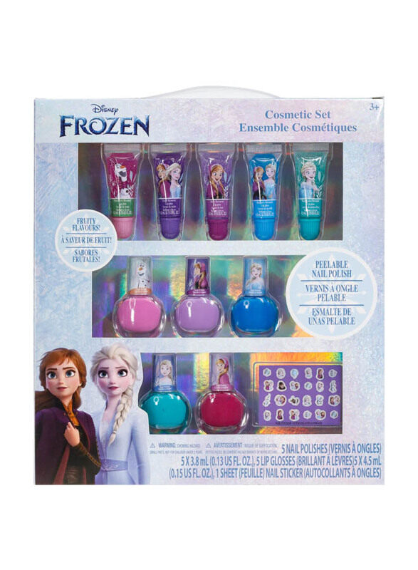 

Townley Girl Disney Frozen Super Sparkly Cosmetic Beauty Makeup Set, Ages 3+