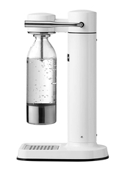 Aarke Carbonator III Premium Carbonator/Sparkling & Seltzer Water Maker with Pet Bottle, 2 Pieces, AAC3-White, White