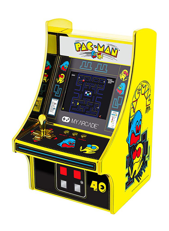 MyArcade 6.75'' Collectible Retro Pac-Man 40th Anniversary Micro Player