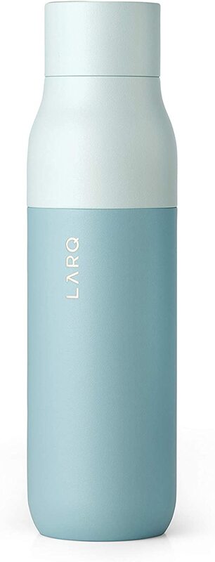 Larq 17-Oz Stainless Steel Cleaning and Insulated Self Water Bottle, Seaside Mint