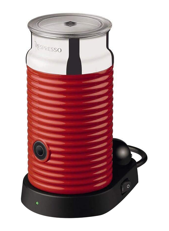Nespresso Aeroccino Milk Frother, 3594-Us-Re, Red