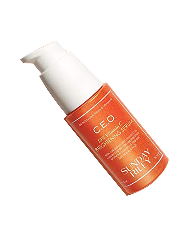 Sunday Riley C.E.O. 15% Vitamin C Brightening Serum, Orange, 30ml