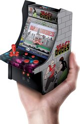 My Arcade 6-inch Collectible Retro Bad Dudes Micro Player Electronic Games, 3205 Dgunl-3214, Black