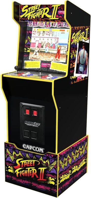 

Arcade 1UP Capcom Legacy Game Cabinet with Stand, Multicolour