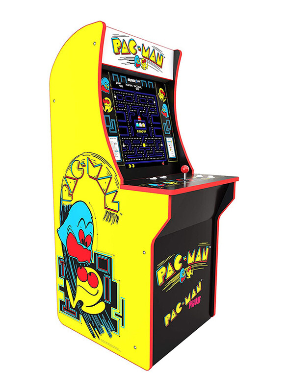 

Arcade 1Up 2 Games in 1 Pac-Man Arcade Cabinet, Yellow/Black