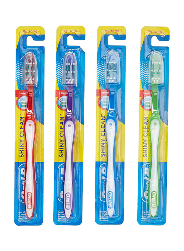 

Oral B Shiny Clean Soft Toothbrush, 12 Pieces