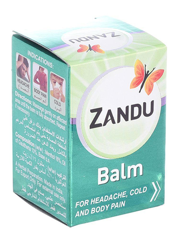 Zandu Cold & Body Plain Relief Balm, 25ml