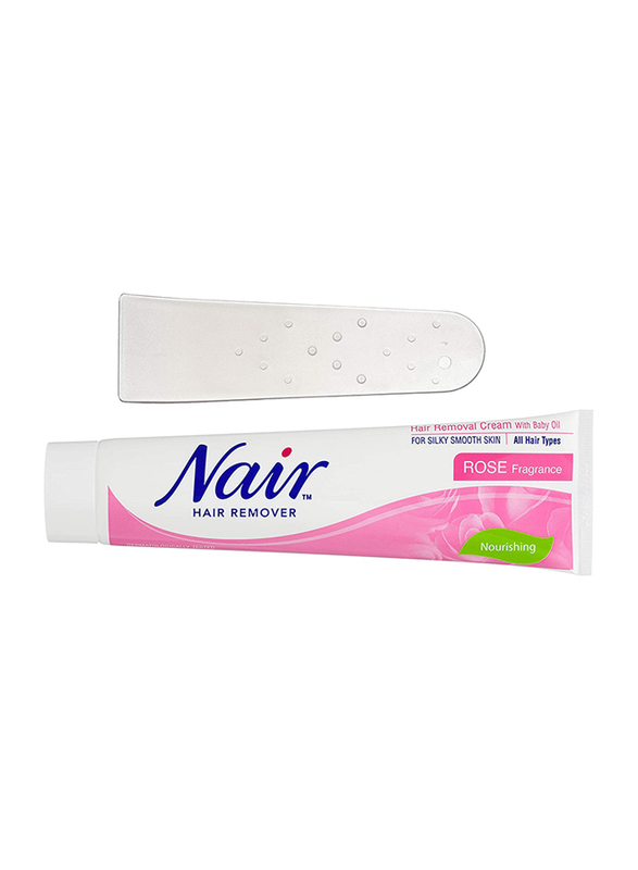 Nair Rose Fragrance Hair Removal Cream, 110gm