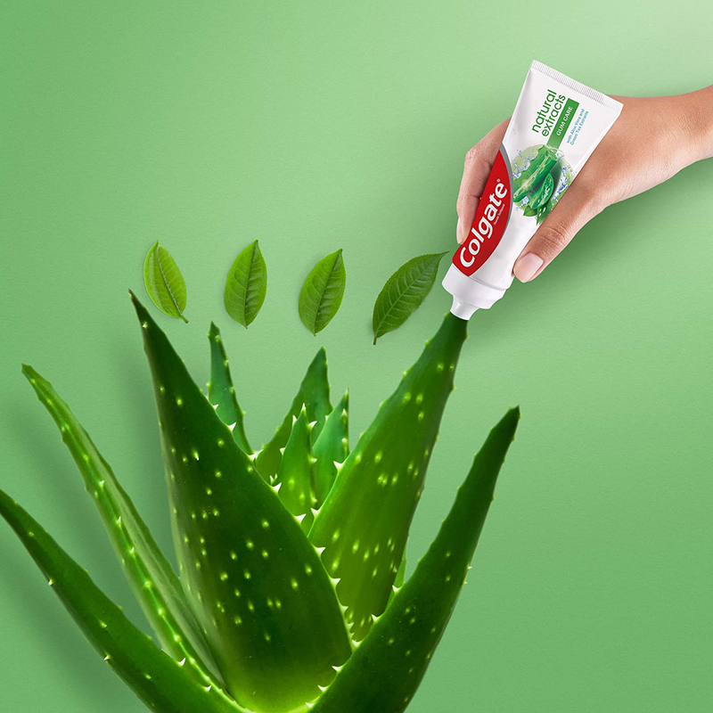 Colgate Naturals Extract Aloe & Green Tea Toothpaste, 75ml