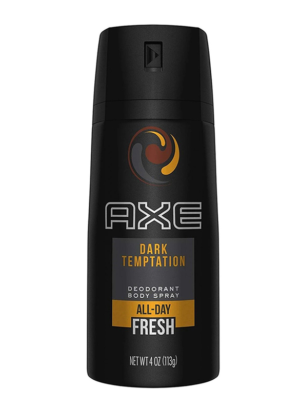 Axe Dark Temptation Deodorant Body Spray for Men, 113gm, 12 Pieces
