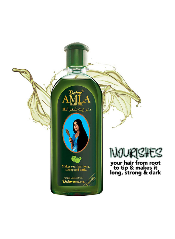 Dabur Amla Hair Oil for All Hair Types, 200ml