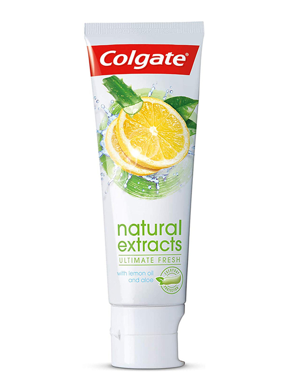 Colgate Natural Extracts Ultimate Fresh with Lemon and Aloe Vera Toothpaste, 75ml