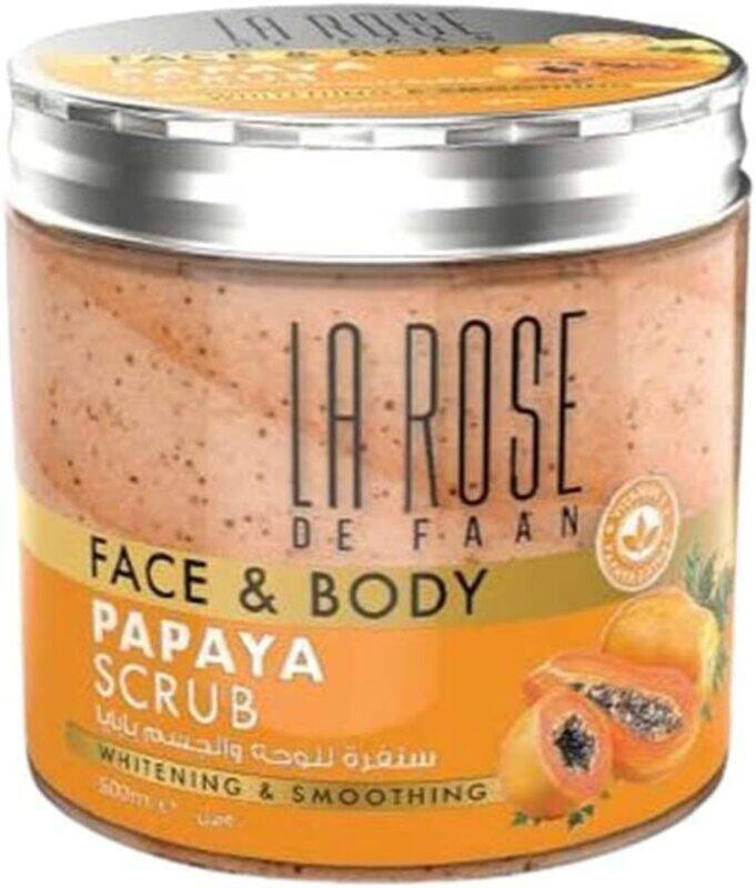 

LA Rose Face & Body Scrub Papaya 500ml