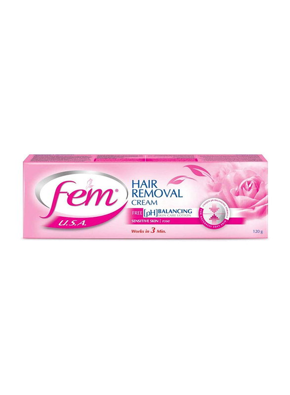 

Fem Hair Removal Cream for Sensitive Skin, 120gm