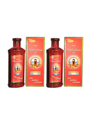 Himani Navratna Hair Oil for All Hair Types, 200ml, 2 Pieces
