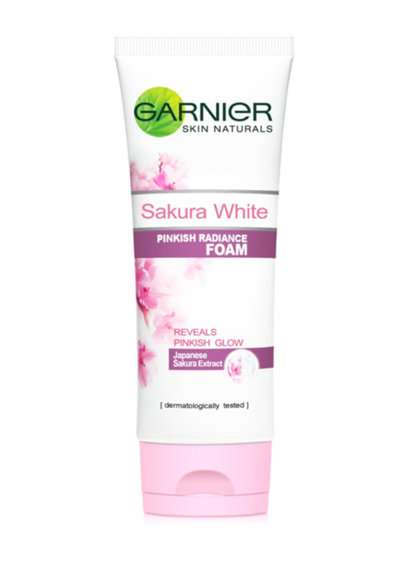 Garnier Skin Naturals Sakura White Pinkish Radiance Foam, 100ml