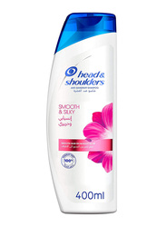 Head & Shoulders Smooth & Silky Anti-Dandruff Shampoo for All Hair Types, 400ml