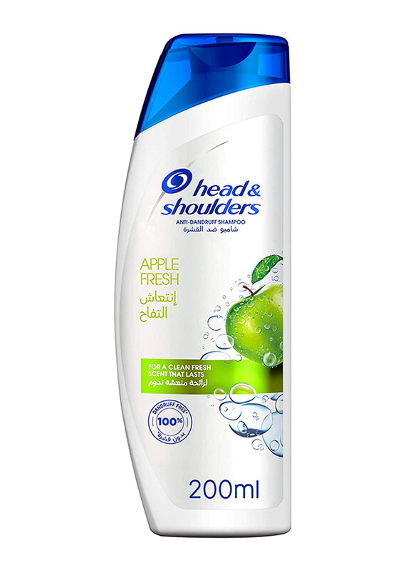 

Head & Shoulders Apple Fresh Anti-Dandruff Shampoo for All Hair Types, 200ml