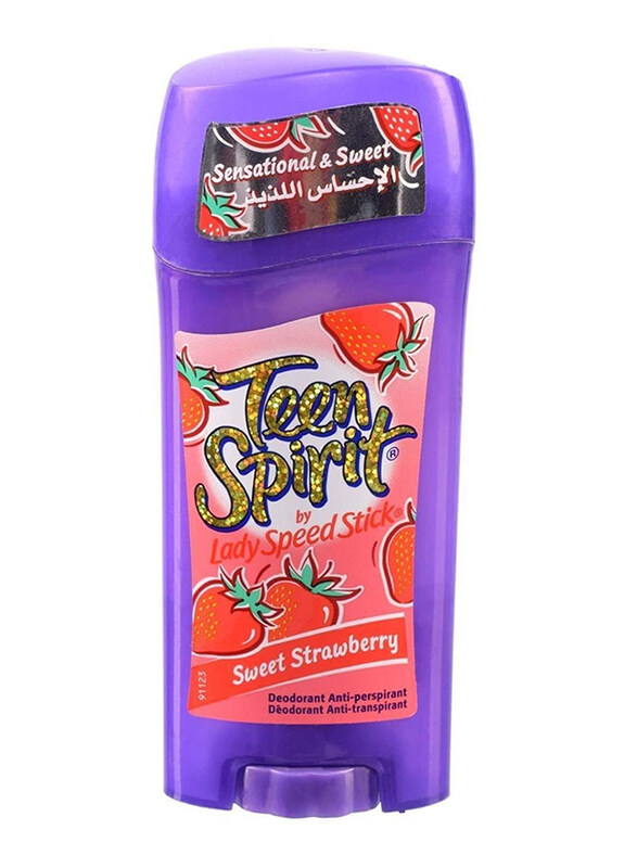 

Lady Speed Stick Sweet Strawberry Teen Spirit Antiperspirant Deodorant, 65gm