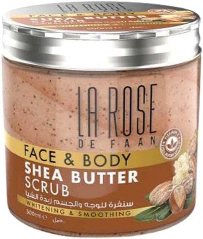 

LA Rose Face & Body Scrub Shea Butter 500ml