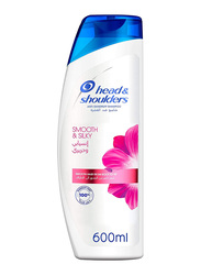 Head & Shoulders Smooth & Silky 2in1 Anti-Dandruff Shampoo with Conditioner for All Hair Types, 600ml