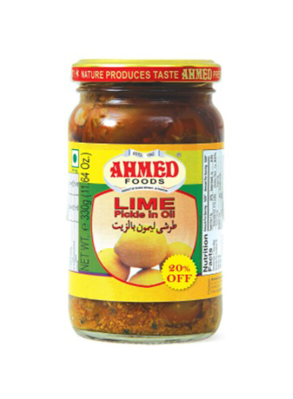 

Ahmed Foods Lime Pickle in Oil, 330g